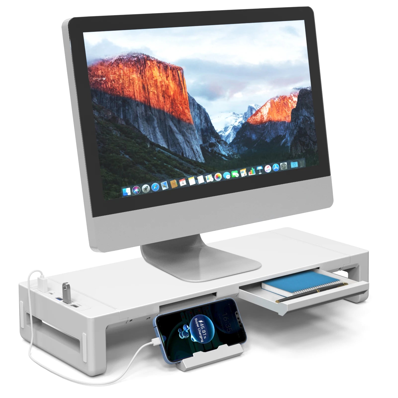 LevaDesk FoldRise Adjustable Monitor Riser