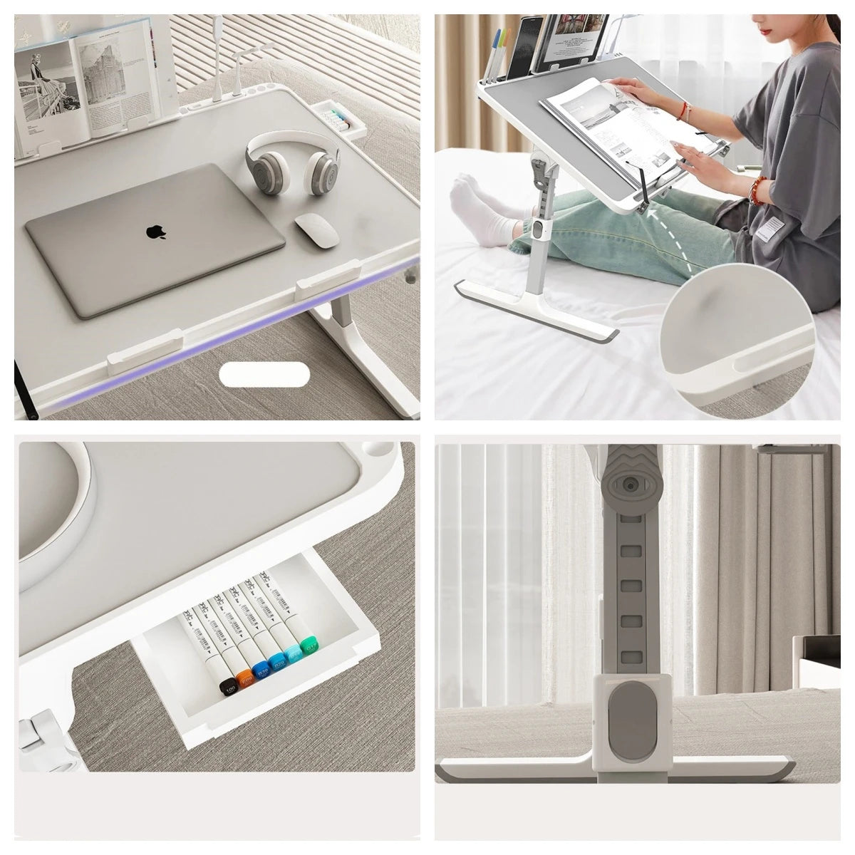 LevaDesk SteelArm Adjustable Laptop Riser